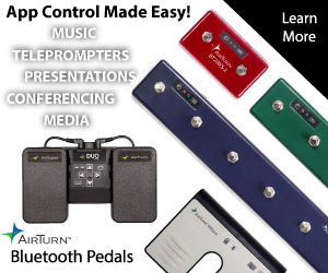 AirTurn Bluetooth pedals